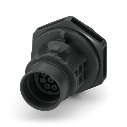 PRC 20/M17-5E-FT25-FC GN - Device connector front mounting (1636042)