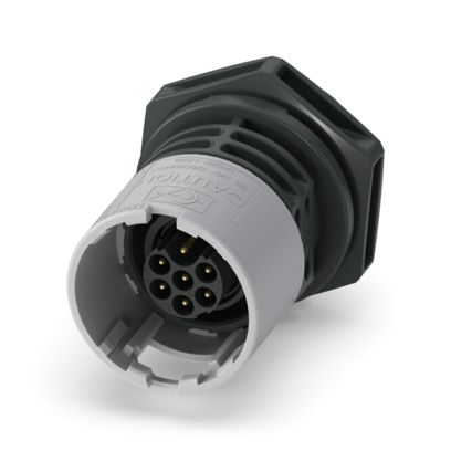 PRC 20/M17-6E-FT25-MC GY - Device connector front mounting (1636043)