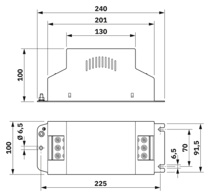 EMC滤波器-FIL-WM-EL-3C-1E-80A-480AC
