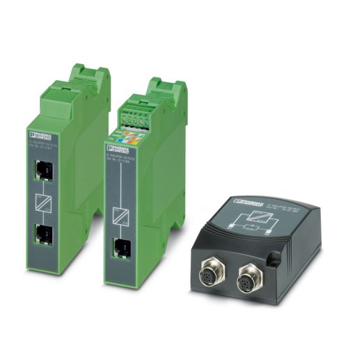 Network isolators for the electrical isolation of the network