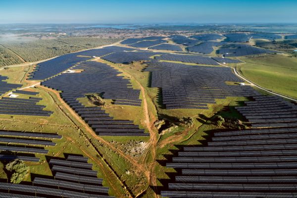 Parc solaire à Moura, Portugal