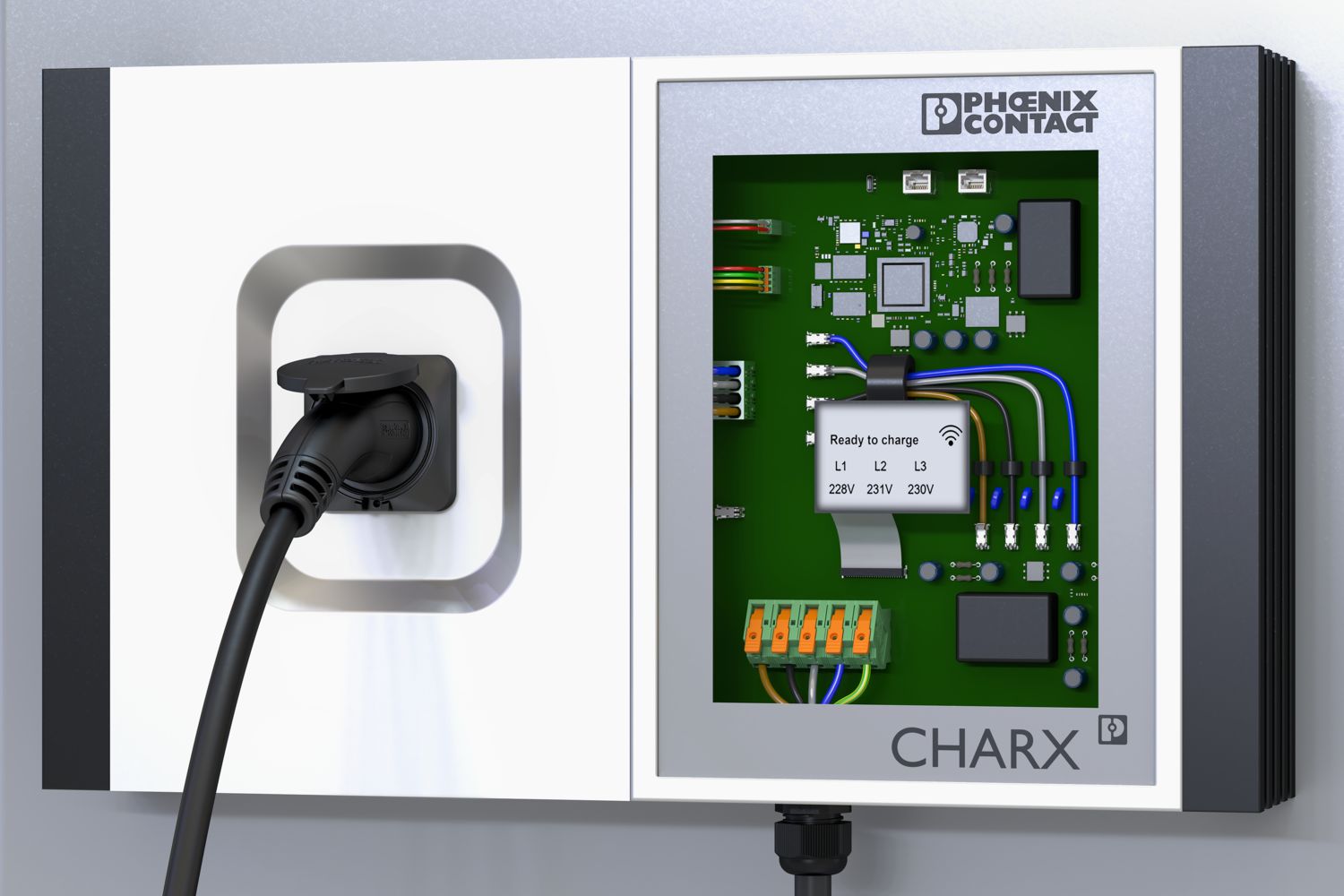 Interactive image map: PCB-based home chargers