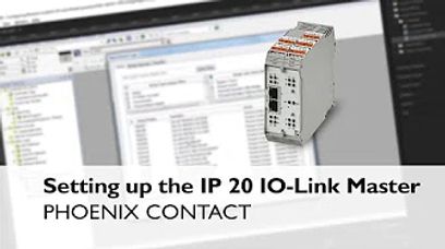 Setting up Phoenix Contact’s IP20 IO-Link Master