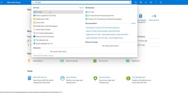 Setting up Azure IoT Hub
