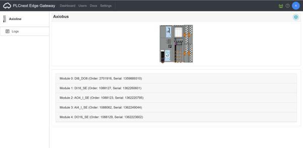 Axiobus status page