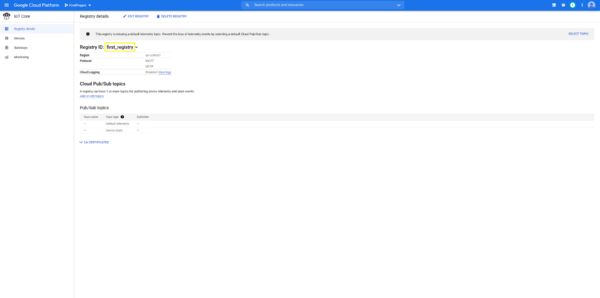 Registry ID