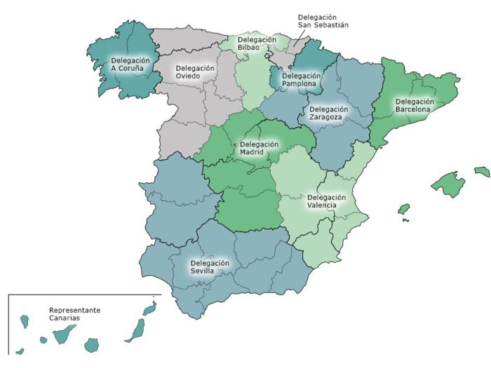 Red comercial España