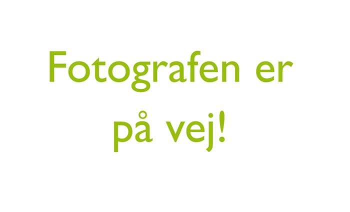 Fotografen er på vej