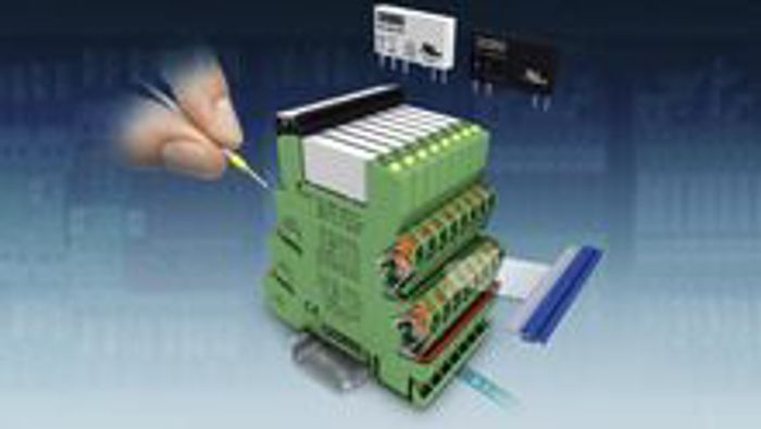 PLC Relay with push-in technology