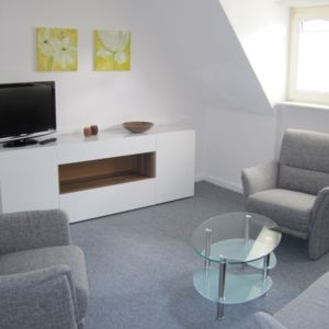 Gästehaus Königswinkel Wohnzimmer