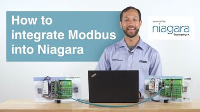 How to integrate an inline Modbus I/O into Niagara using an ILC 2050 BI
