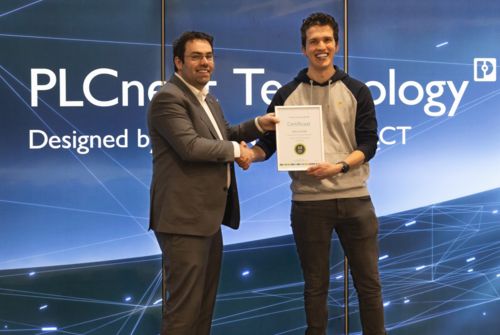PLCnext Certified Engineer certificaat uitgereikt aan Nick van Kuijk / Batenburg IAS