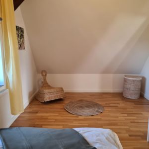 Schlafzimmer - Blick vom Bett