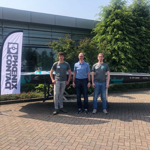 Studenten HAN Solarboat op bezoek