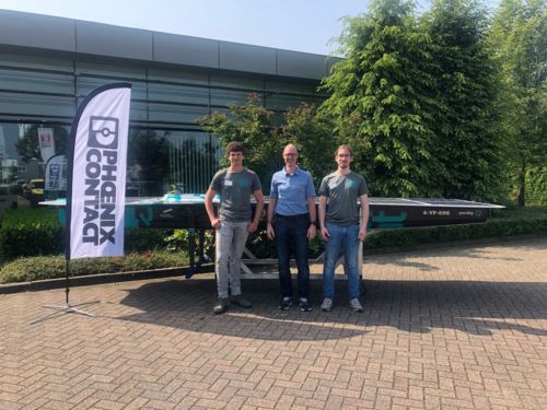 Studenten HAN Solarboat op bezoek