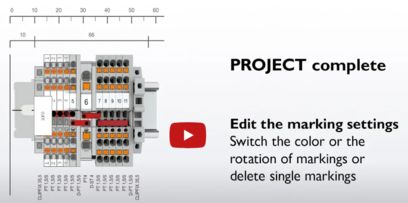 PROJECT complete –Edycja ustawień znakowania
