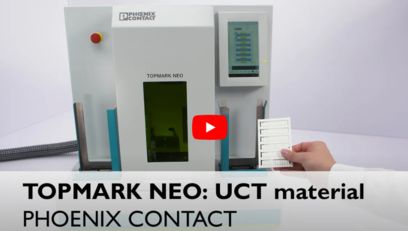 TOPMARK NEO - Proces wydruku na materiałach w formacie małych płytek
