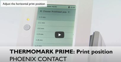 THERMOMARK PRIME – Pozycja druku