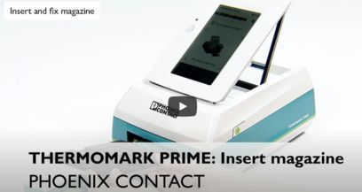 THERMOMARK PRIME – Umieszczanie matrycy