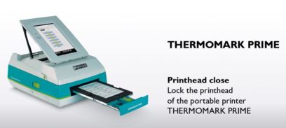 THERMOMARK PRIME – Otwieranie i zamykanie głowicy drukującej