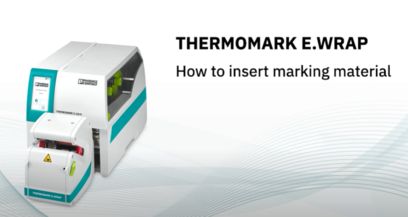 THERMOMARK E. WRAP -  Umieszczanie materiału