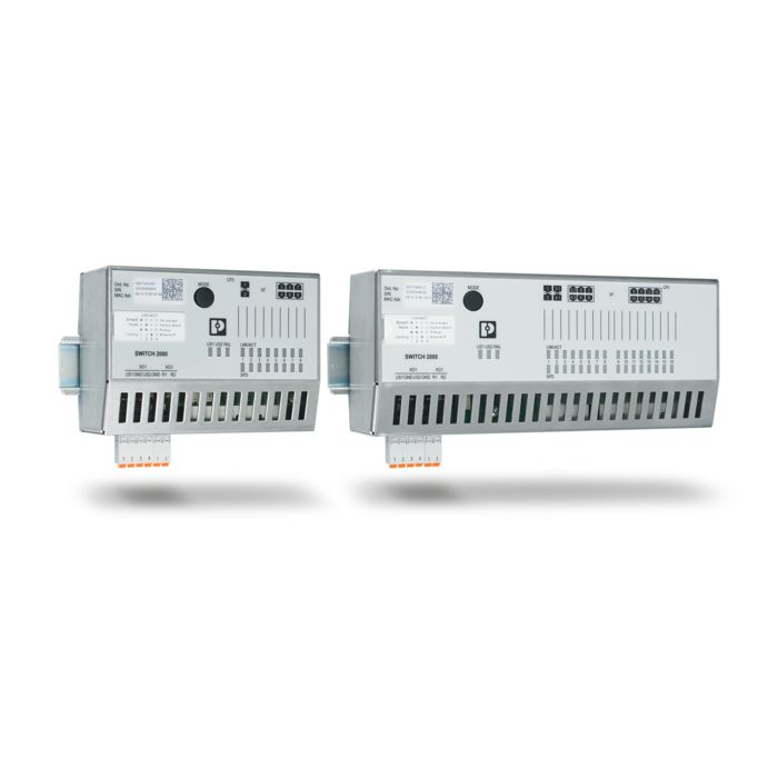 FL&nbsp;SWITCH&nbsp;2400 and 2500 on the DIN rail