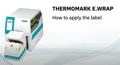 THERMOMARK E. WRAP - Montaż oznacznika