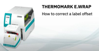 THERMOMARK E. WRAP - Pozycjonowanie aplikatora