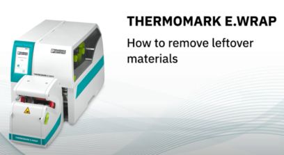 THERMOMARK E. WRAP - Pozycjonowanie materiału