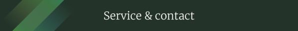 FAQ Service & Contact