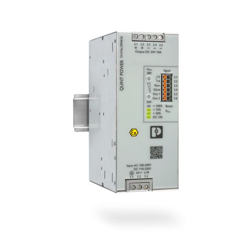 The new QUINT 10+ power supply from Phoenix Contact