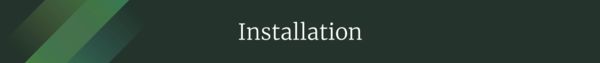 FAQ Installation