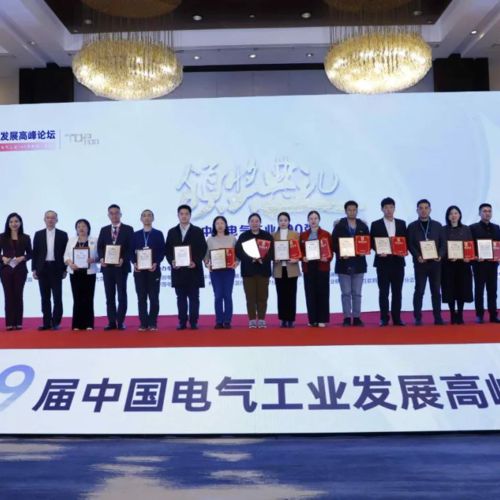 小菲出席第19届中国电气工业发展高峰论坛