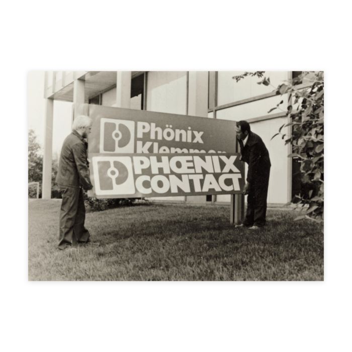 La plaque Phoenix Contact remplace la plaque Phönix Klemmen