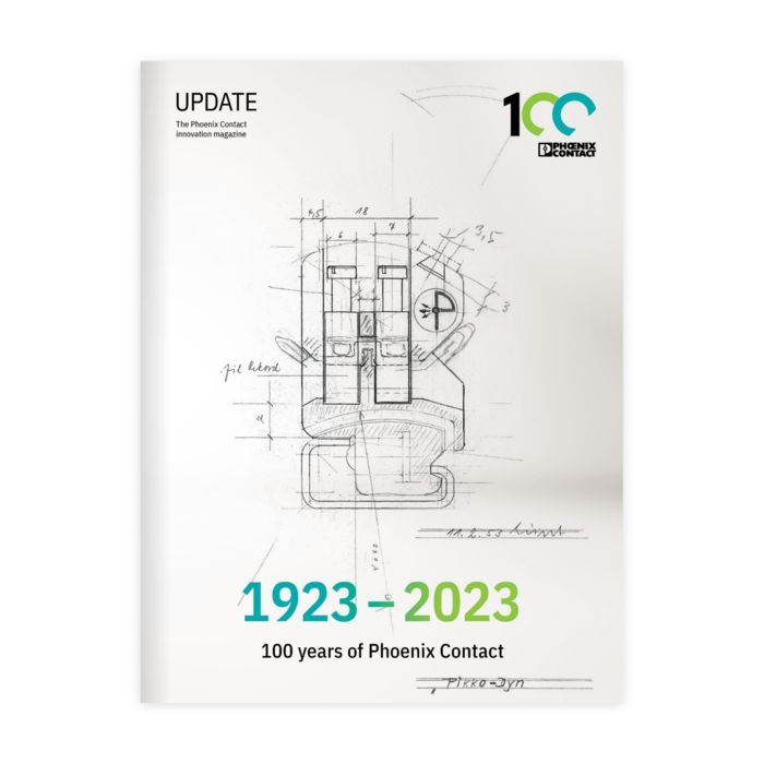 UPDATE anniversary edition – 100 years of Phoenix Contact