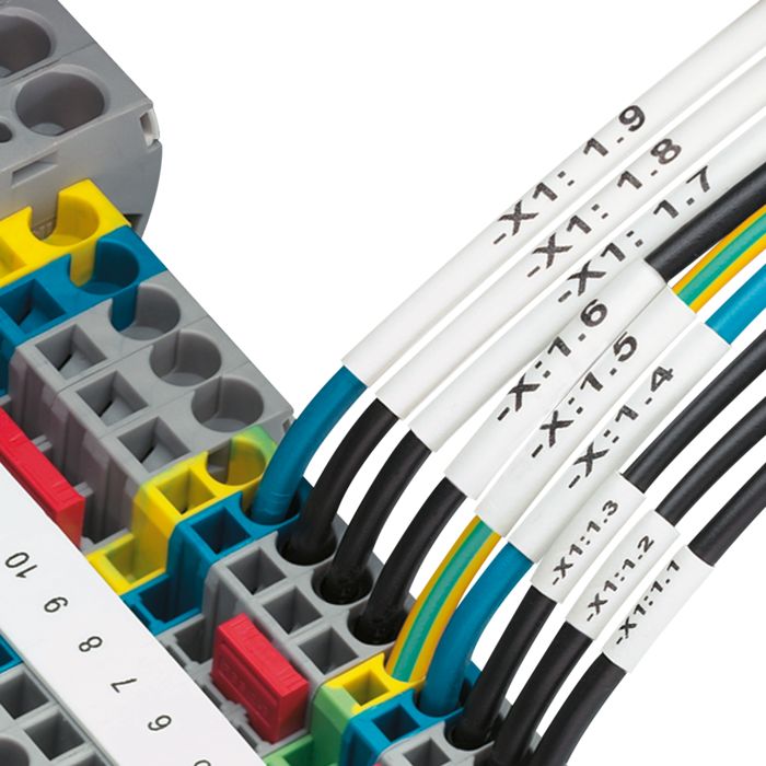 Gaine thermorétractable à faire glisser