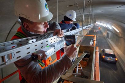Fitting picture for Riduzione del consumo energetico nel tunnel olandese