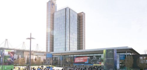 Hannover Messe Messegelände, Eingang Nord 1