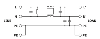 EMC滤波器-EMC-EE-1S-1E-10A-230AC