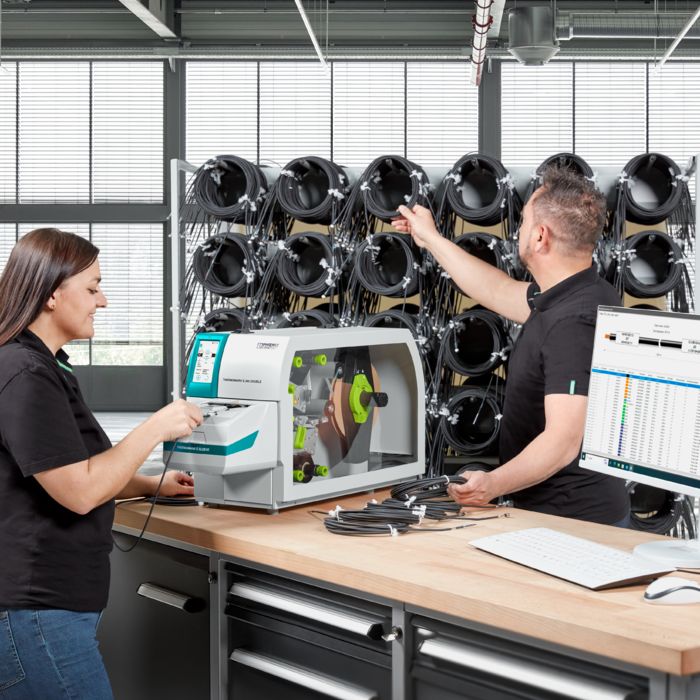 Selecting the marking system in the MARKING system software