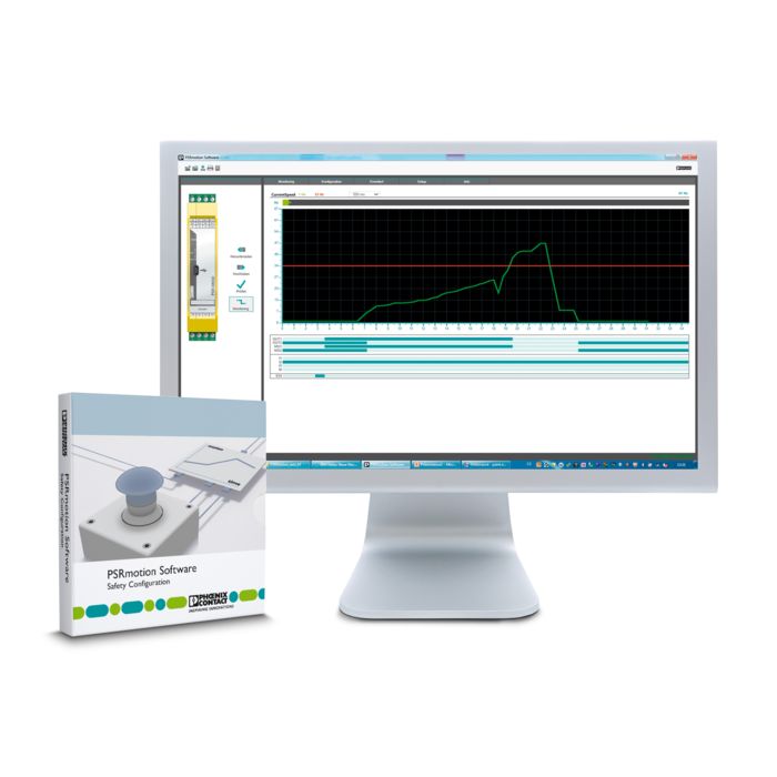 Software PSRmotion para controladores de velocidad y de parada