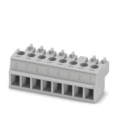 PCB 插拔式连接器-MC 1,5/ 8-ST-3,81 GYBD:8-1 CN6