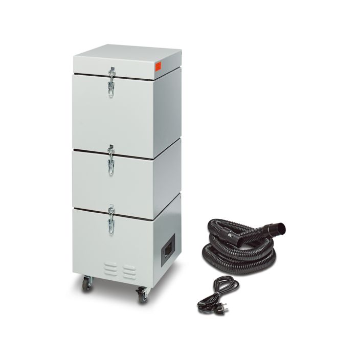 Equipamento para a aspiração de poeiras e gases