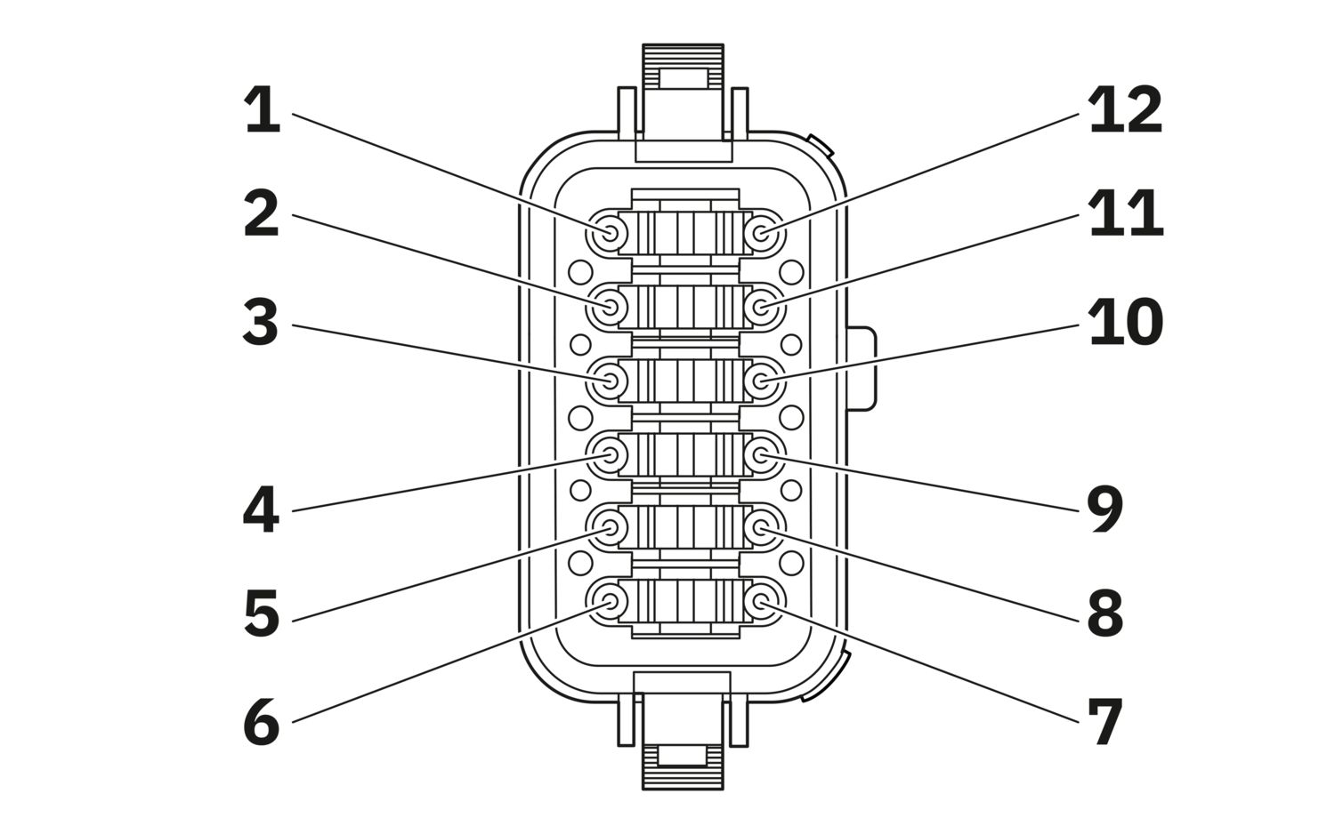 SACC-AT06-12SA-RS-IV - Connector housing - 1520778 | Phoenix Contact