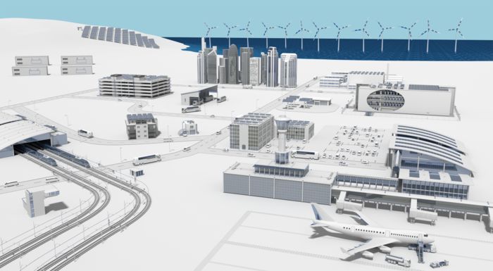 Interactive image map: Application examples for AC and DC energy meters