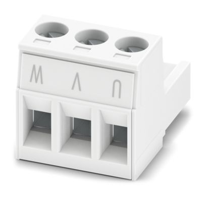 MSTB 2,5/ 3-ST WH BD:W-USO - Leiterplattenstecker