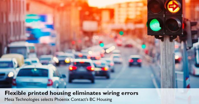 Flexible printed housing eliminates wiring errors 