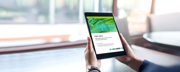 Whitepaper op een tablet