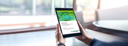 Whitepaper en una tablet