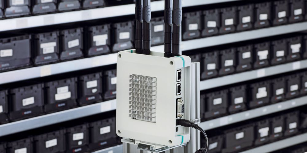 Caja para electrónica universal en la logística